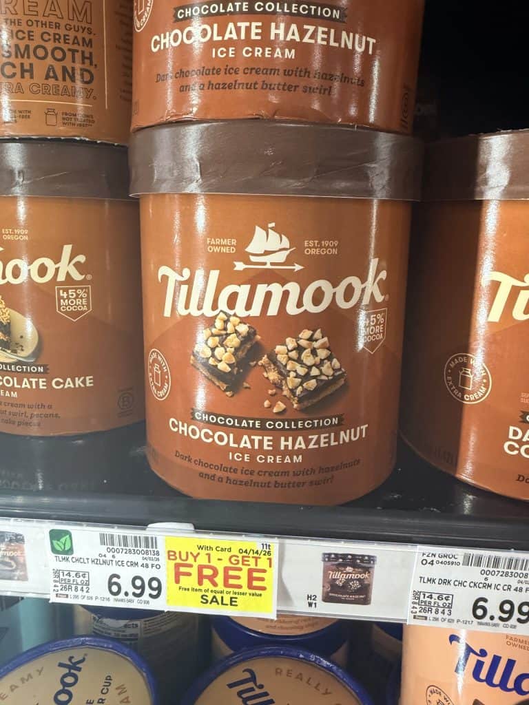 tillamook ice cream and bars kroger shelf image (19)