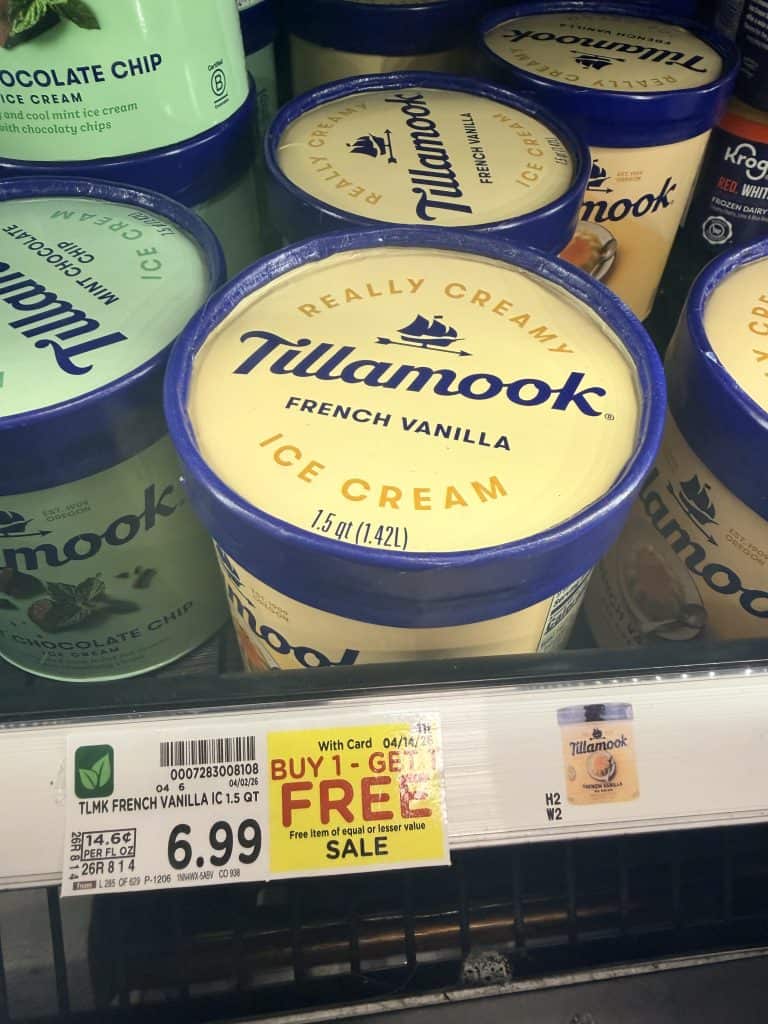 tillamook ice cream and bars kroger shelf image (19)