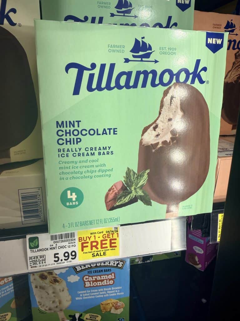 tillamook ice cream and bars kroger shelf image (19)