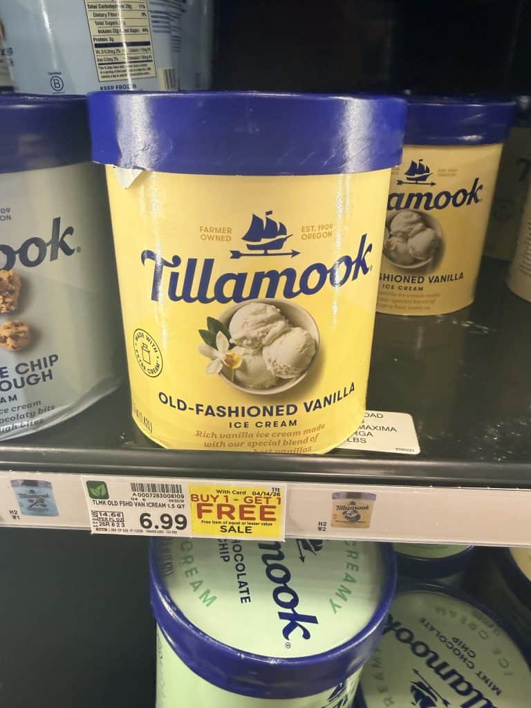 tillamook ice cream and bars kroger shelf image (19)