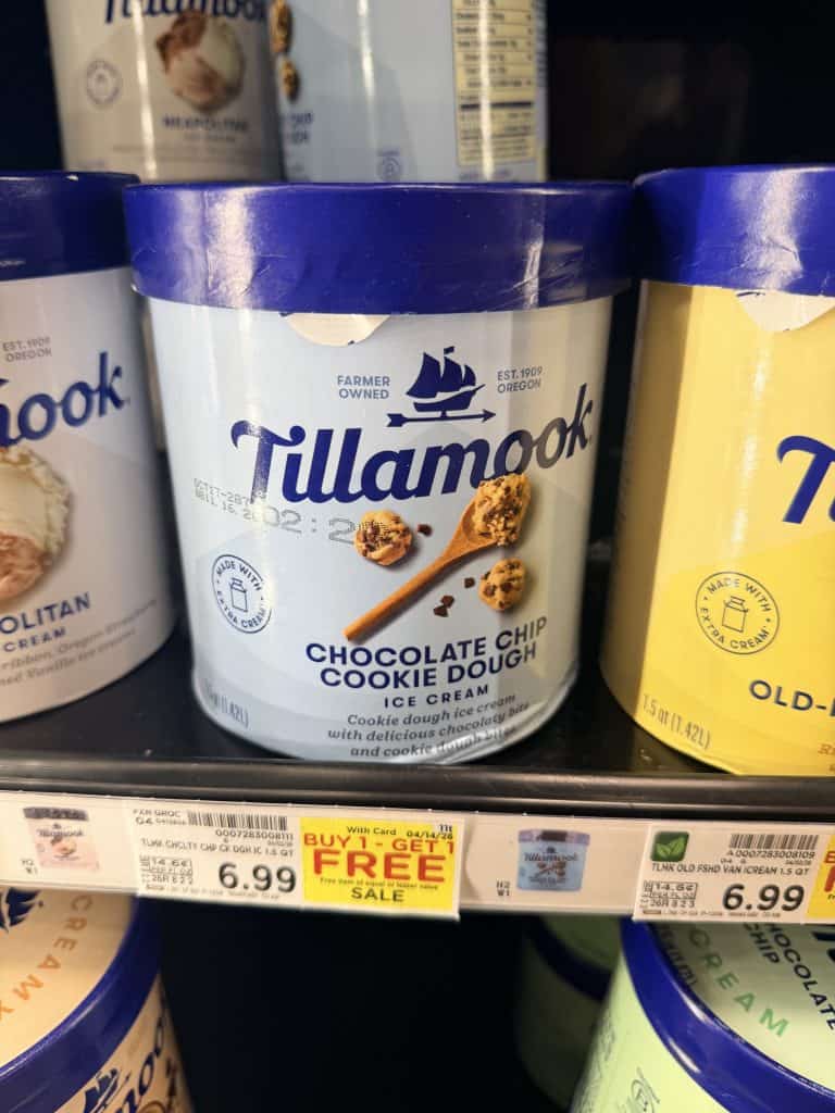 tillamook ice cream and bars kroger shelf image (19)
