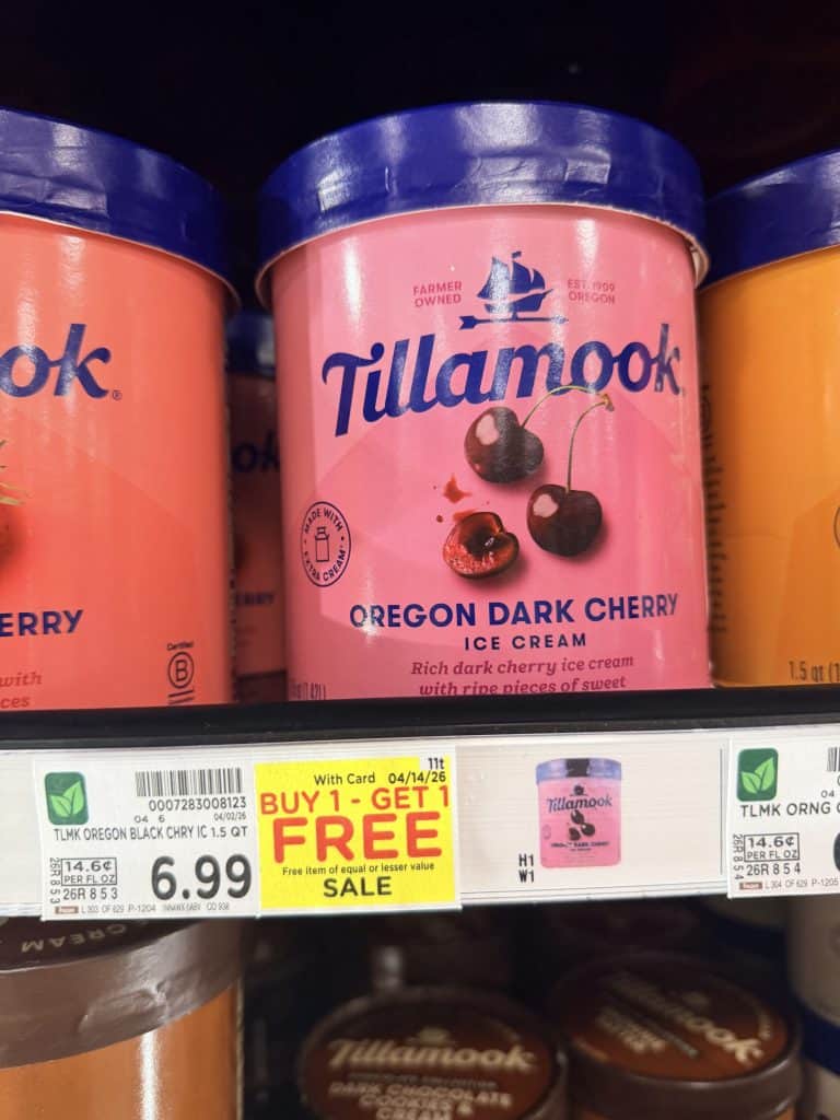tillamook ice cream and bars kroger shelf image (19)