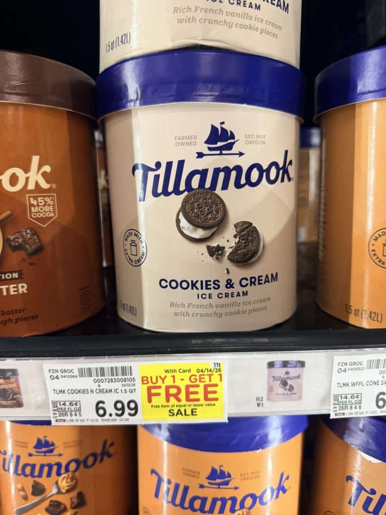 tillamook ice cream and bars kroger shelf image (19)