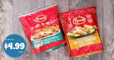 tyson frozen chicken kroger krazy