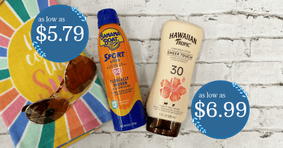 Banana Boat Hawaiian Tropic Kroger Krazy