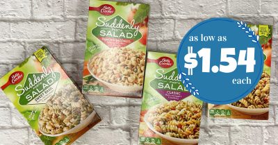 Betty Crocker Suddenly Salad Kroger Krazy 4