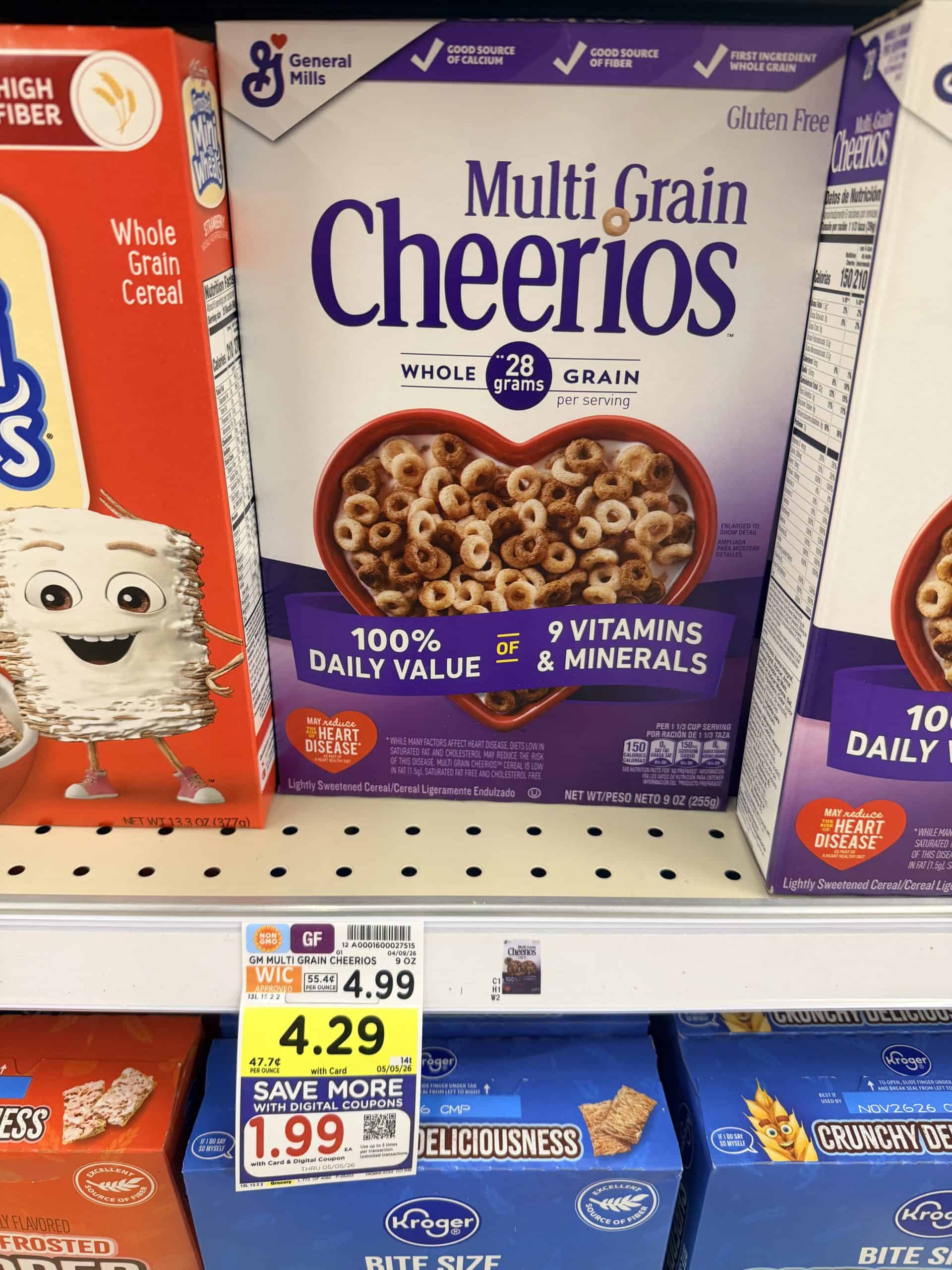 GM cereals kroger shelf image (9)