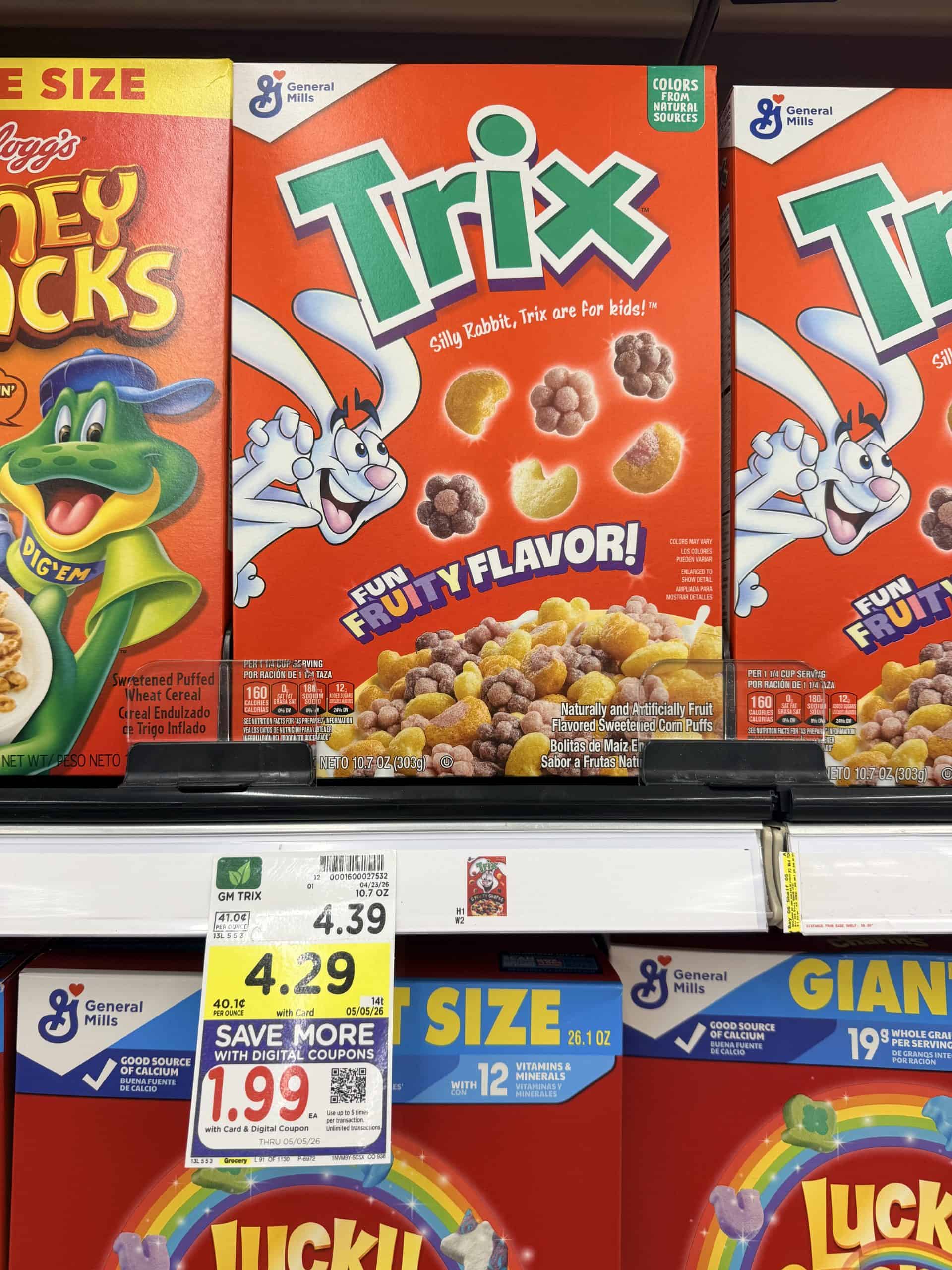 GM cereals kroger shelf image (9)