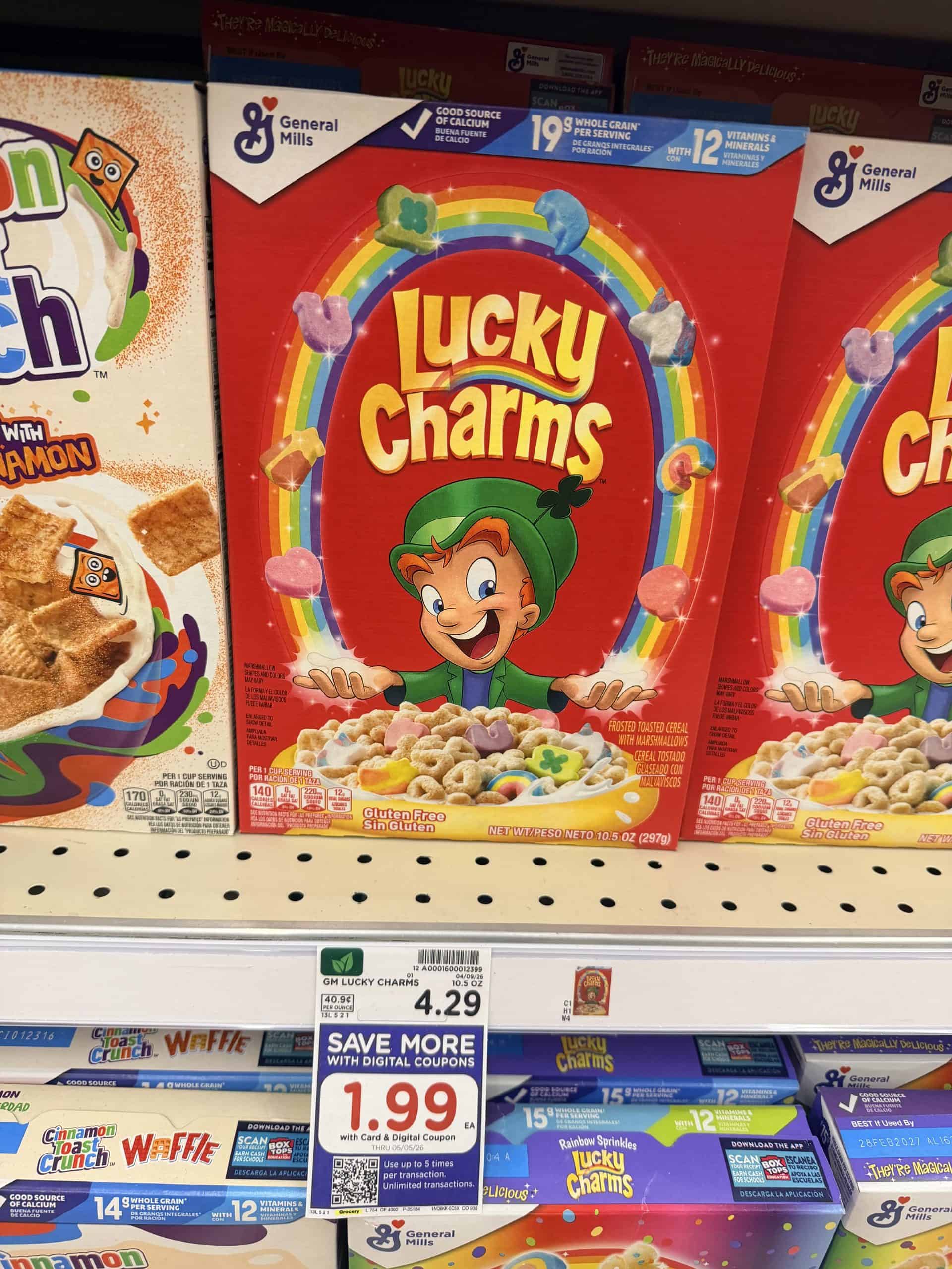 GM cereals kroger shelf image (9)