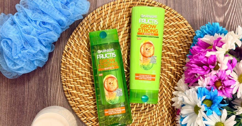 Garnier Fructis Grow Strong Shampoo and Conditioner Kroger