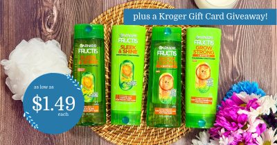 Garnier Fructis Kroger Krazy