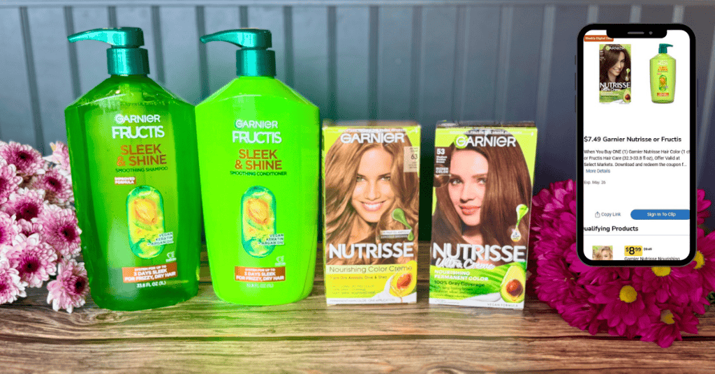 Garnier Nutrisse and Fructis Hair Care Kroger Digital Coupon