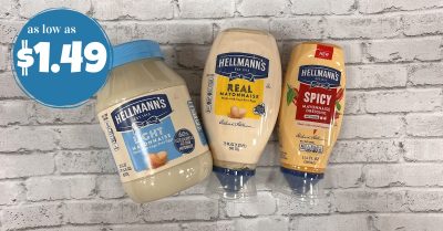Hellmann's Mayonnaise (5) kroger krazy