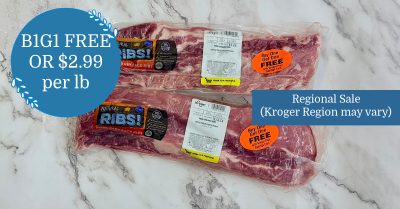 Kroger Porkback ribs kroger krazy