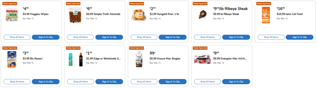 Kroger Weekly Digital Coupons