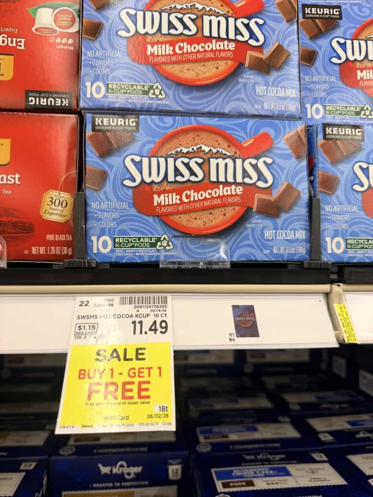 Lavazza, Green Mountain, Keurig, McCafe, Donut Shop Coffee Kroger Shelf Image (1)