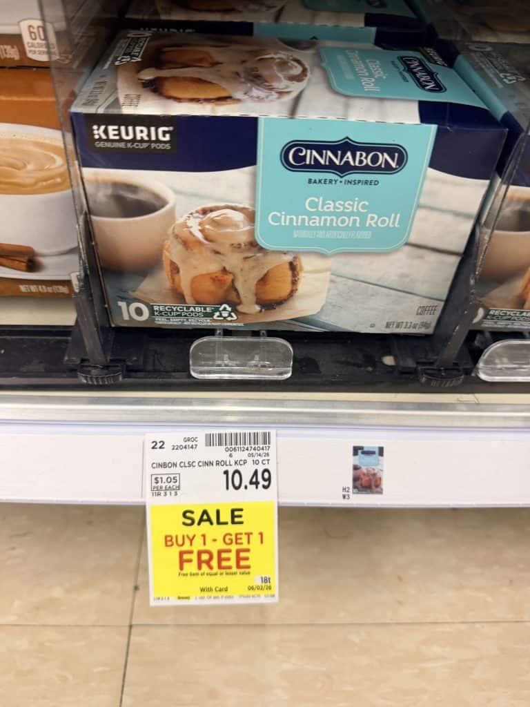 Lavazza, Green Mountain, Keurig, McCafe, Donut Shop Coffee Kroger Shelf Image (1)