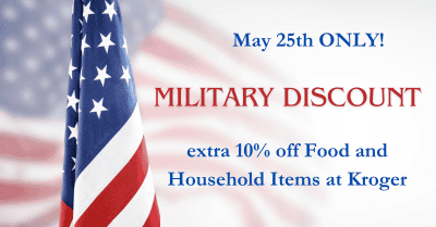 Military Discount Kroger Krazy