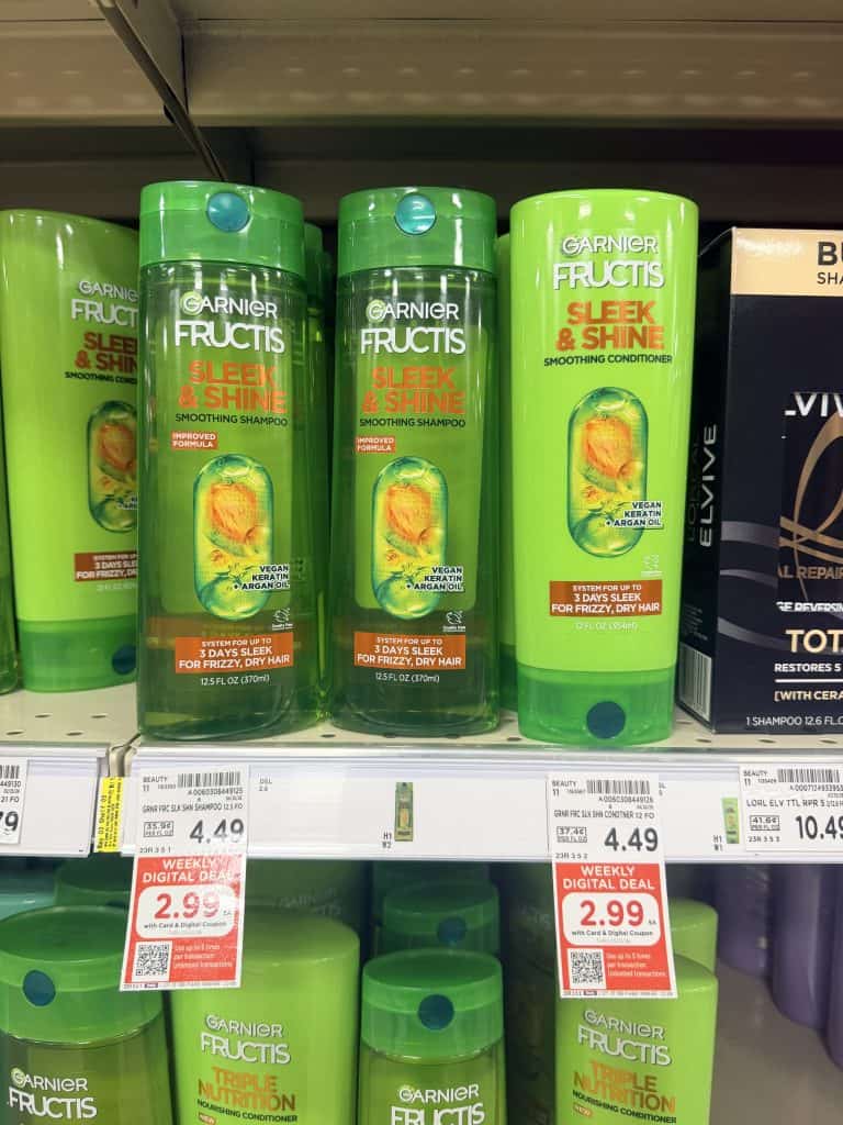 Garnier Fructis Kroger Shelf Image
