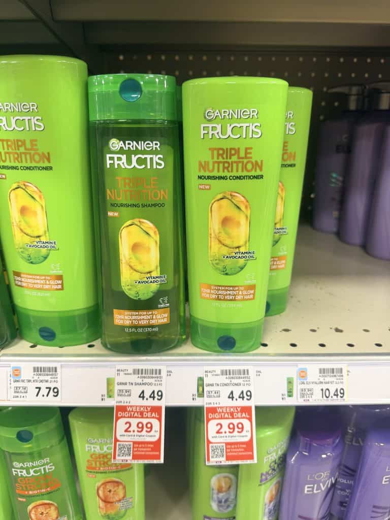 Garnier Fructis Kroger Shelf Image