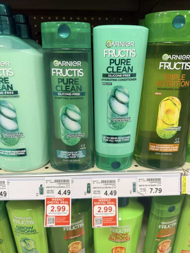 Garnier Fructis Kroger Shelf Image