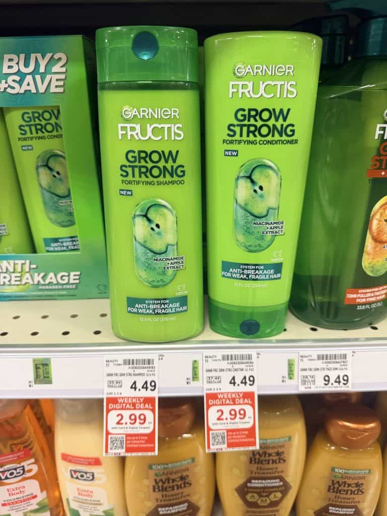 Garnier Fructis Kroger Shelf Image