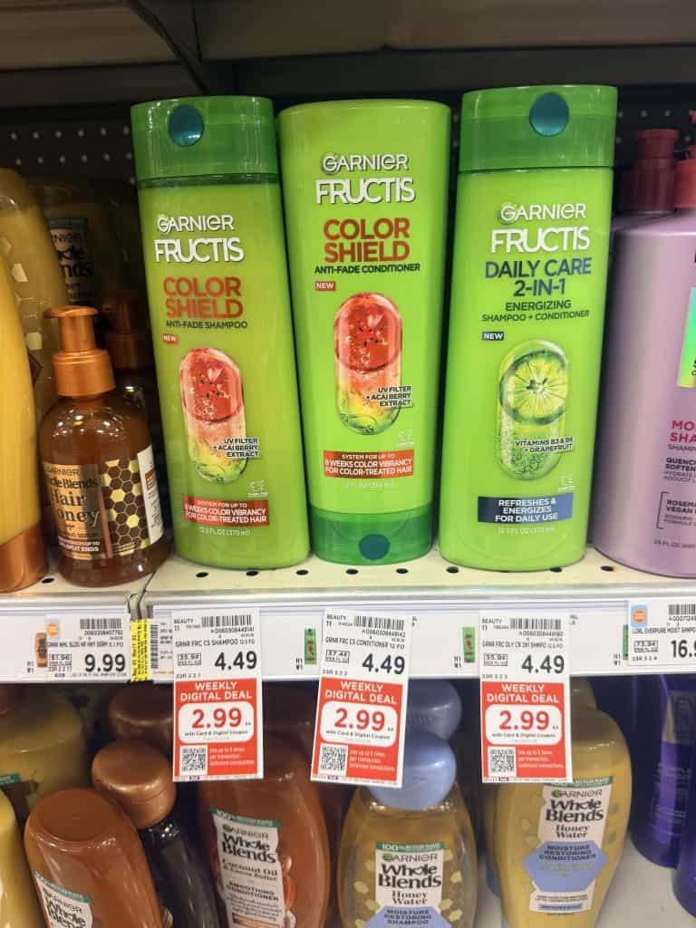 Garnier Fructis Kroger Shelf Image