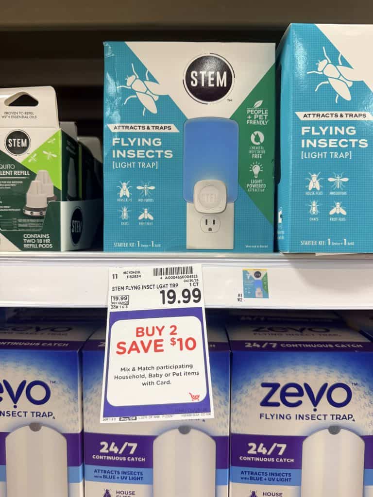 stem light kroger shelf image