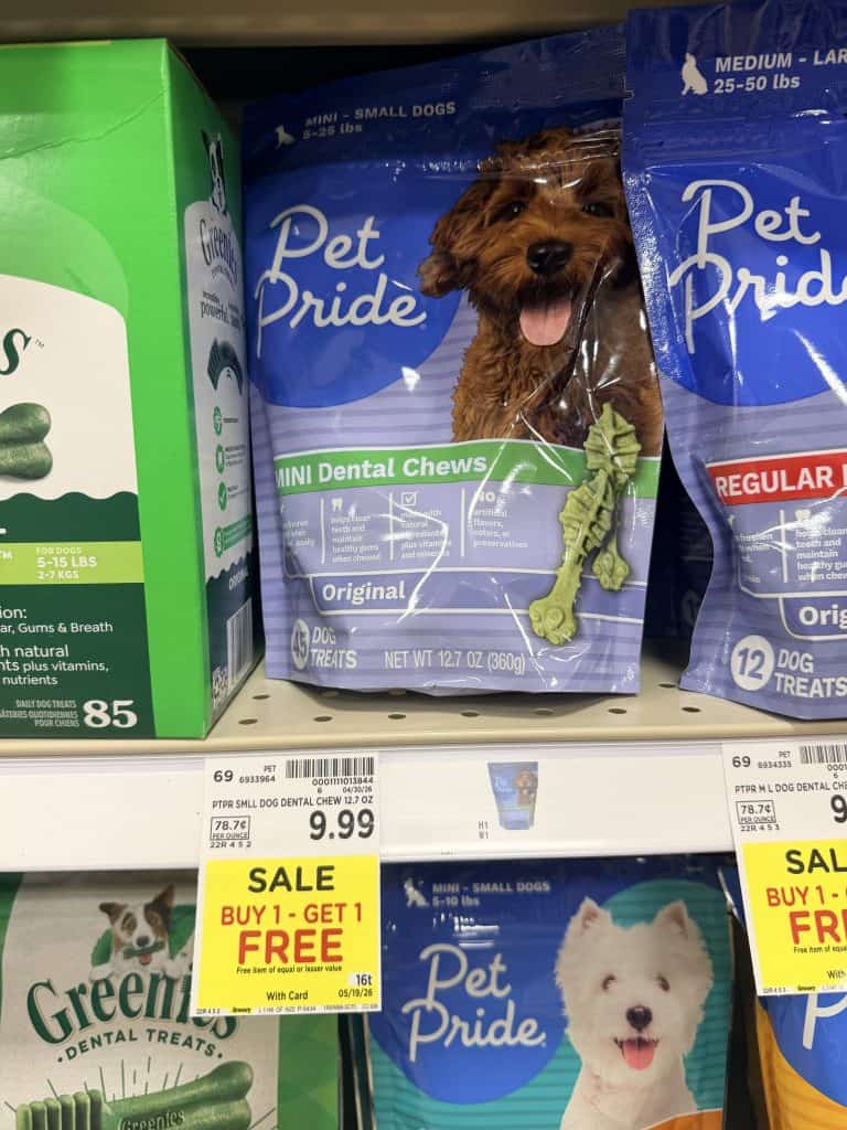 Pet Pride Kroger Shelf image