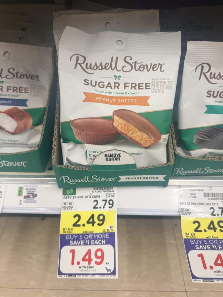Russell Stover Chocolate Kroger Shelf Image