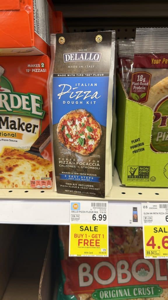 Delallo Kroger shelf image