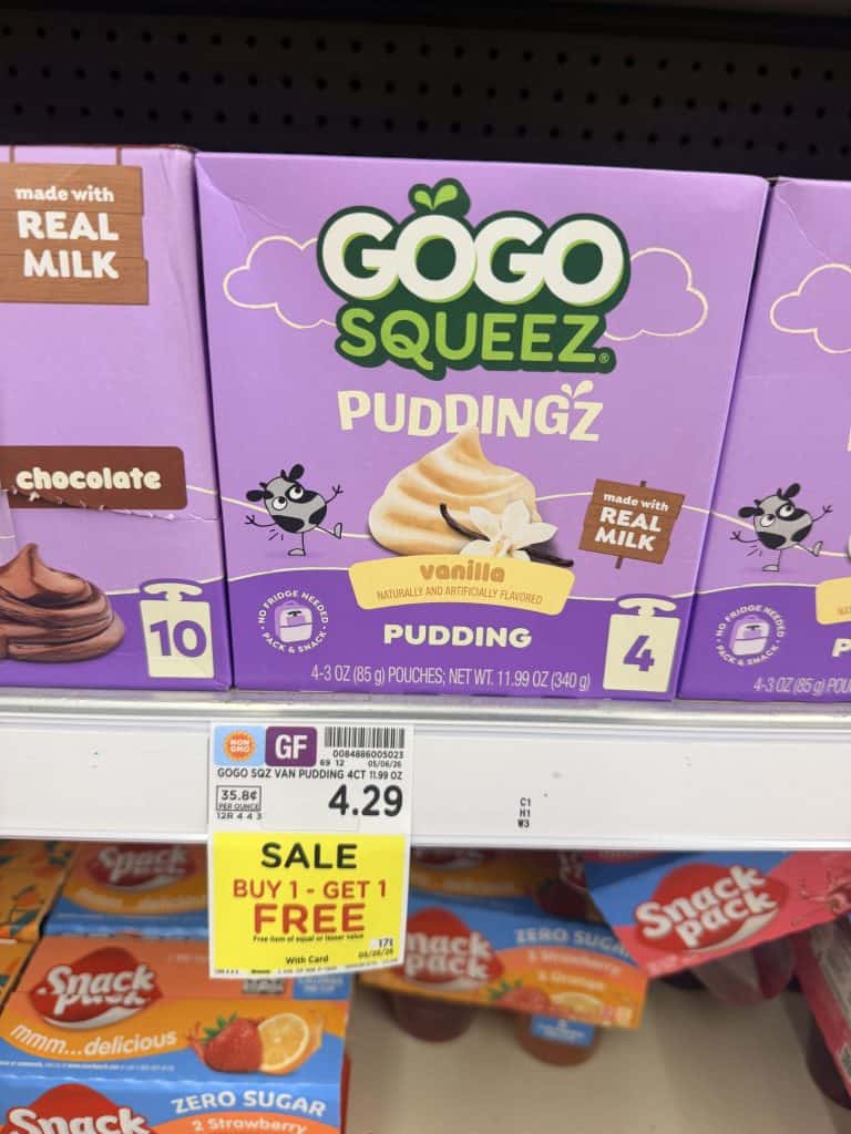 GoGo Squeez Kroger Shelf Image