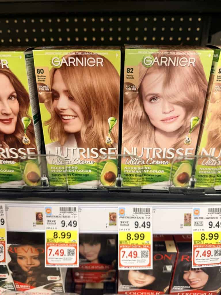 Garnier Nutrisse Kroger Shelf Image