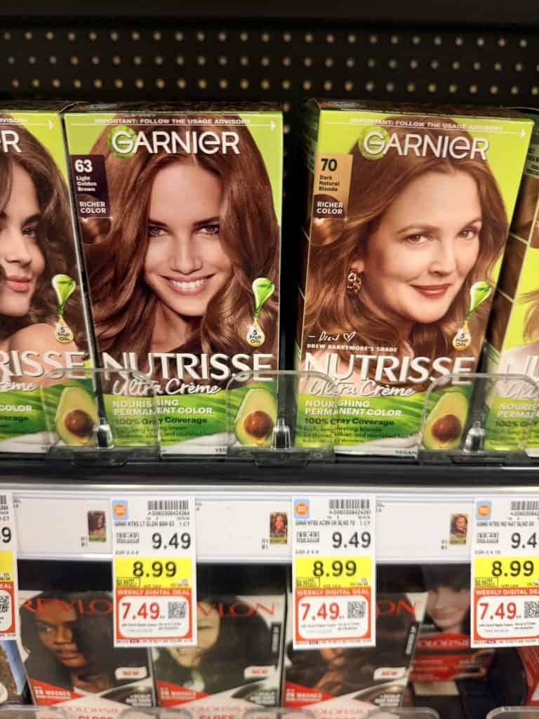 Garnier Nutrisse Kroger Shelf Image