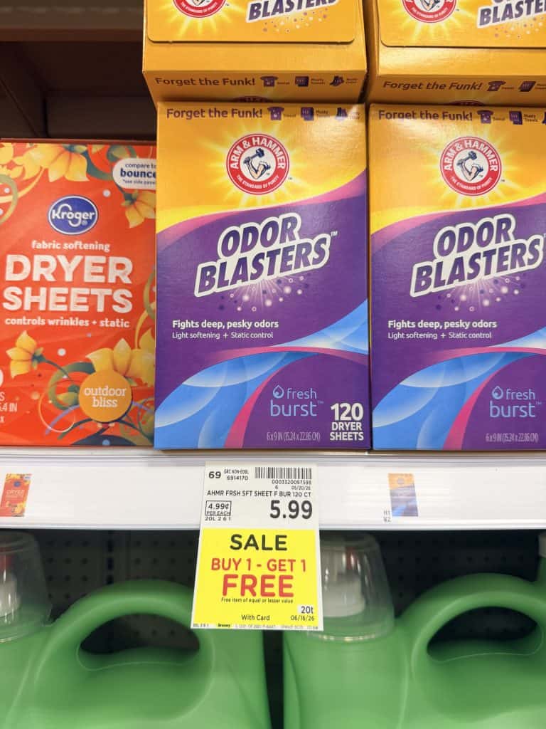 Arm & Hammer Kroger shelf image