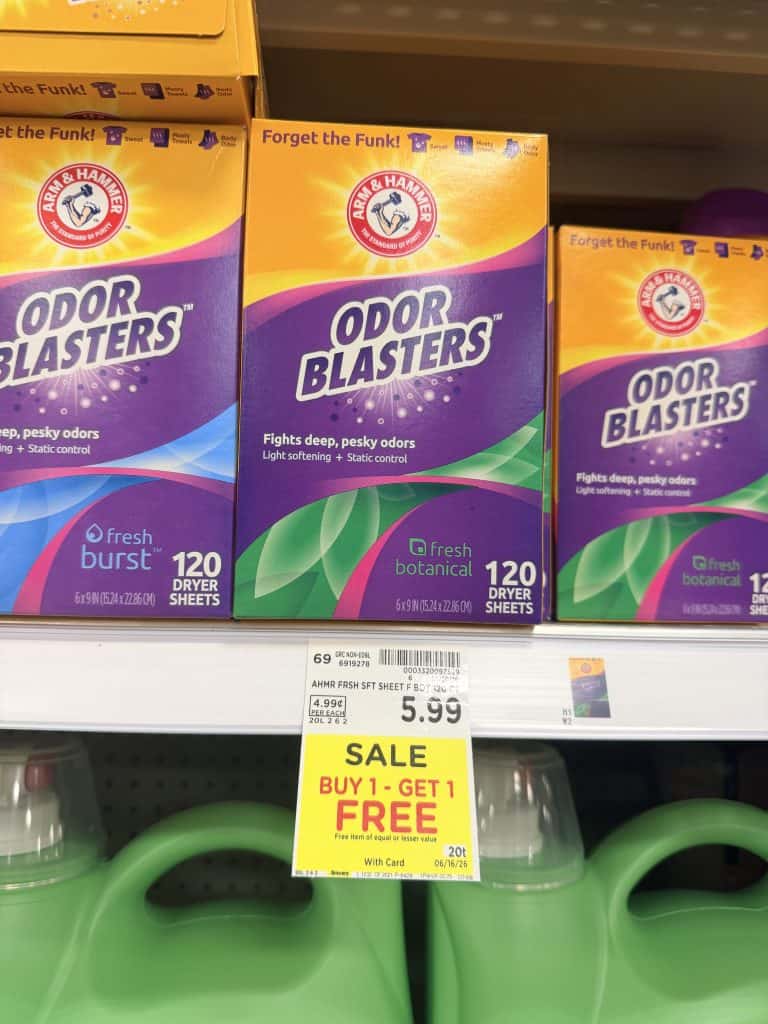 Arm & Hammer Kroger shelf image