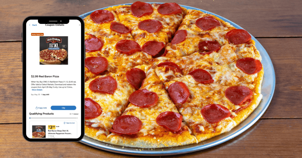 red baron pizza