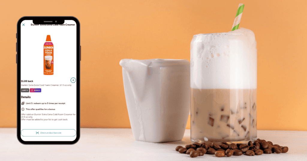 dunkin cold foam