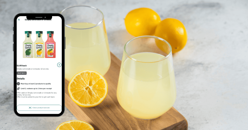 simple lemonade and limeade