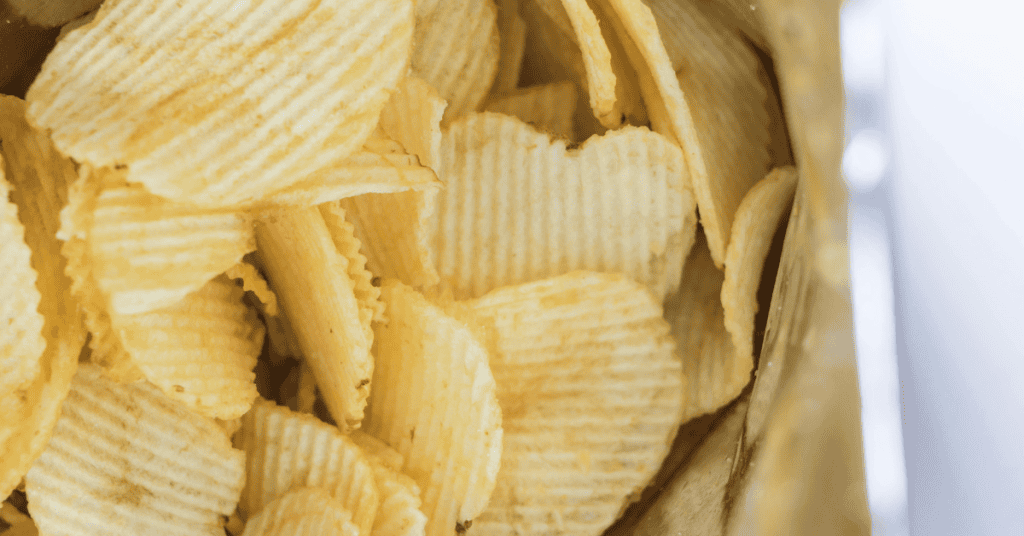 doritos, ruffles and sunchips