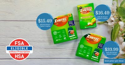 Zyrtec Kroger Krazy