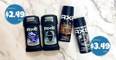 axe body spray and deodorant kroger krazy