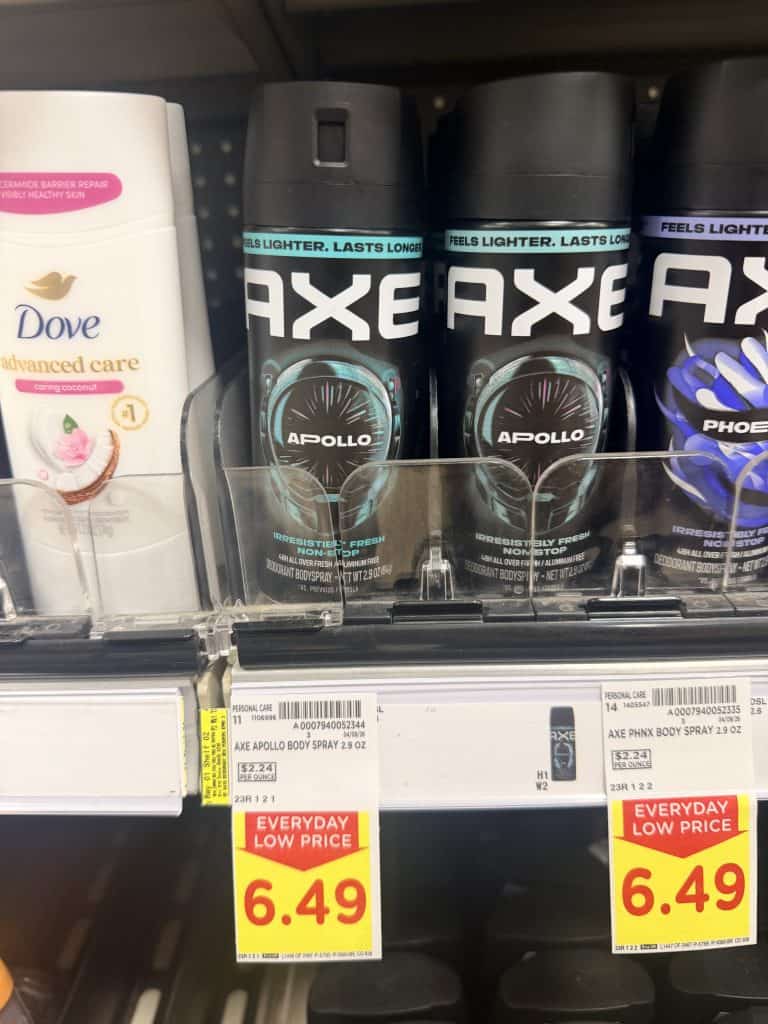 axe spray and sticks kroger shelf image (1)