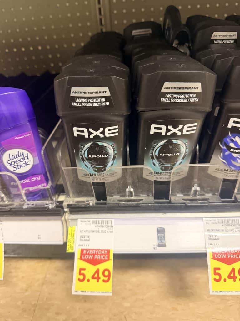 axe spray and sticks kroger shelf image (1)