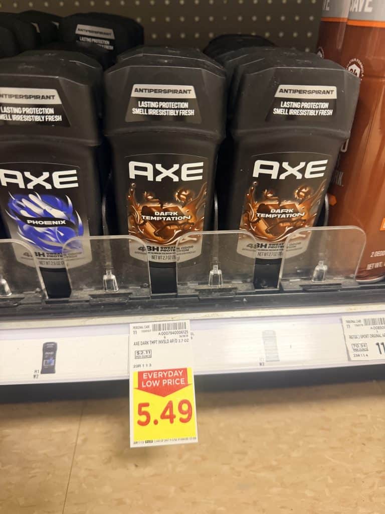 axe spray and sticks kroger shelf image (1)