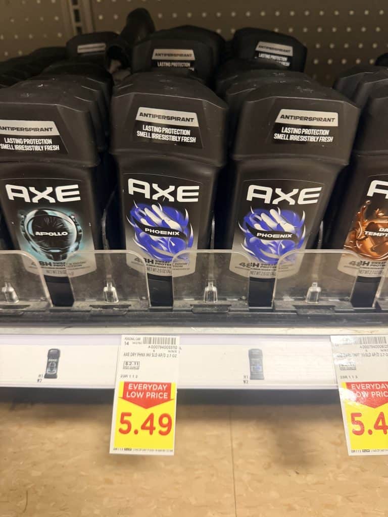axe spray and sticks kroger shelf image (1)