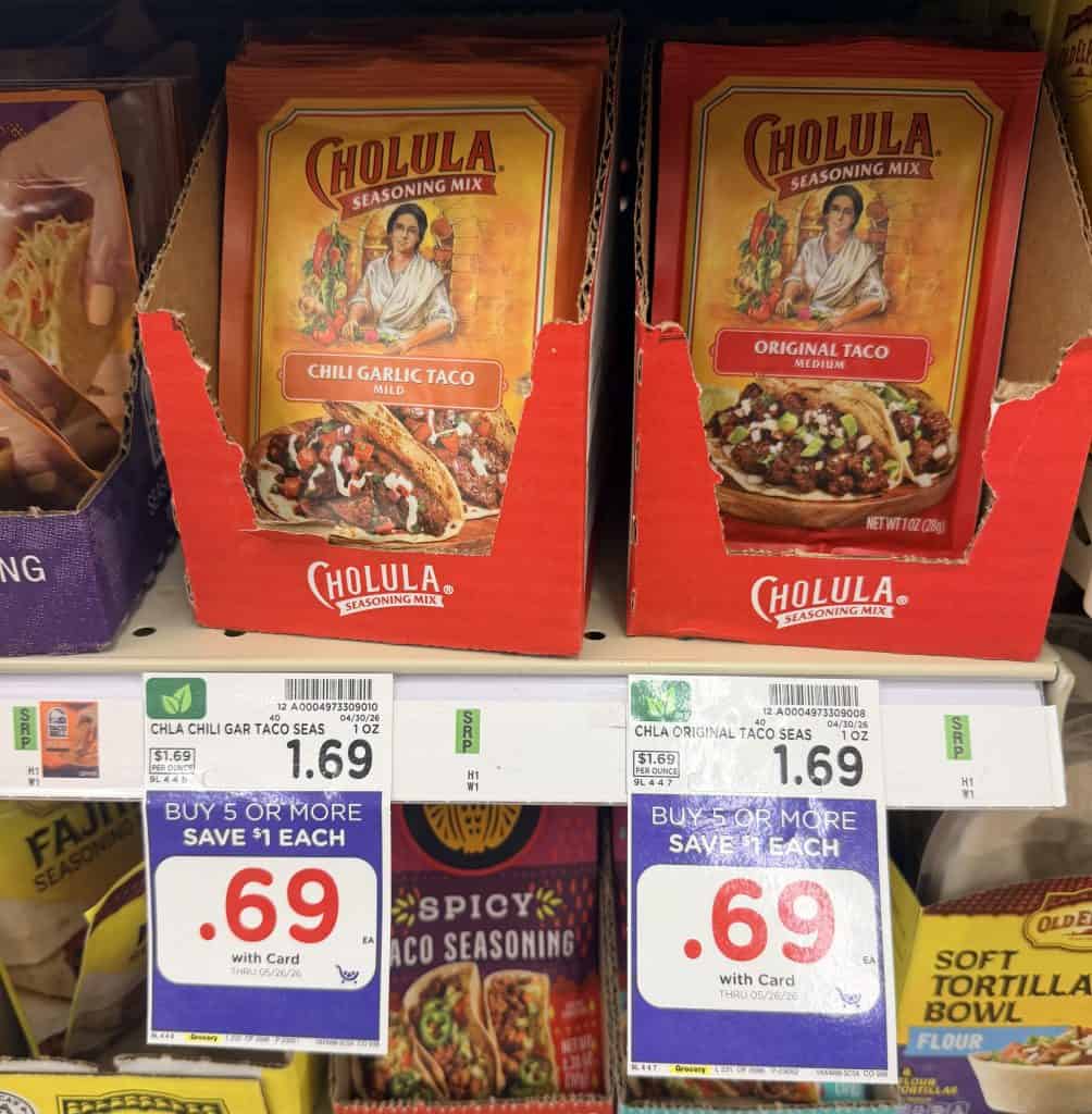 cholula seasoning kroger shelf image