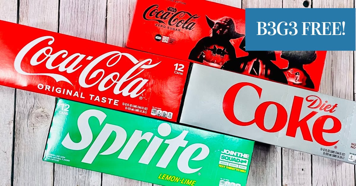 Coca-Cola, Canada Dry and Pepsi are B3G3 FREE! - Kroger Krazy