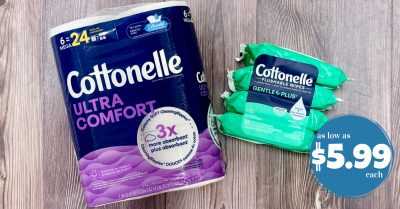 cottonelle tp and wipes kroger shelf image (1)