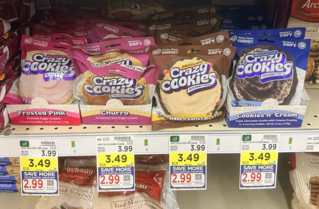 crazy cookie kroger shelf image